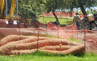 Orange Safety Fence